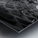 Scottish Whisky Distillery - Black and White Edition Metal print