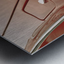 Volvo P1800 Tail Lights Metal print