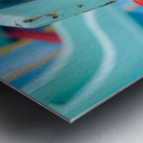 Maltese Luzzu Boat Tie Metal print