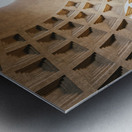 Pantheon Dome Sunbean Metal print