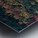 Loch Duich Autumn Reflections Metal print