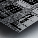 New York Sky Mirror Metal print