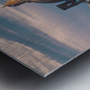 Evening Sunlight on Valletta Metal print