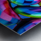 Psychedelic Squares Metal print