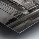 Field Building Interior Metal print