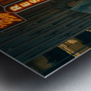 Chicago Rain Metal print