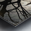 Scott Monument Silhouette Metal print