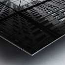 Tunnel of Windows Metal print