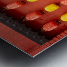 Ipoh Lanterns Metal print