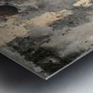 Playing Hoops Metal print