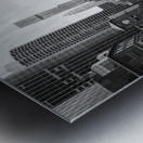 Wells Street Bridge Metal print