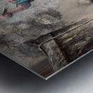 Street Barber Metal print