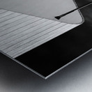 Curved Balcony Metal print