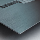 Two Tyres and a Jetty Metal print