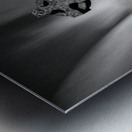 Llanddwyn Island Celtic Cross Metal print