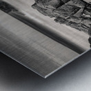 Rocks and Surf Metal print