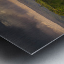 View towards Mount Merapi Impression metal