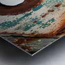 Weathered Vessel Metal print