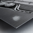 Vintage Route 66 Metal print