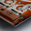 Kyoto Fire Engine Metal print