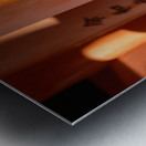 Torii Gate Inscription Metal print