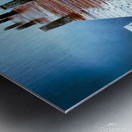 Water on the Jetty Metal print