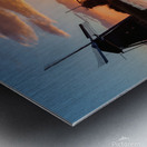 Kinderdijk Sunrise Metal print