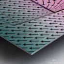 Arrows Glass Metal print