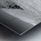 Mull Trees and Peak Metal print