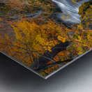 River Esk at Autumn Impression metal