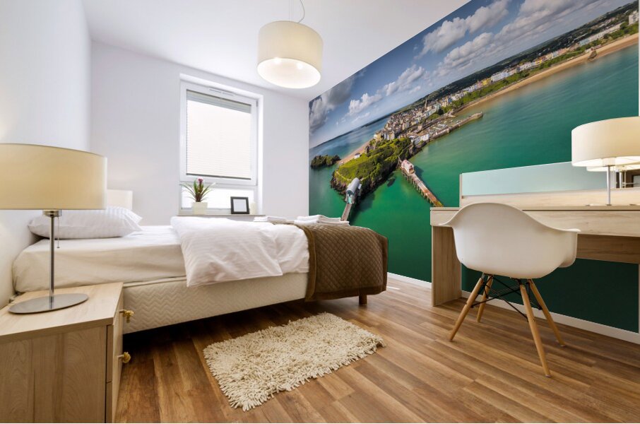 Tenby Mural print