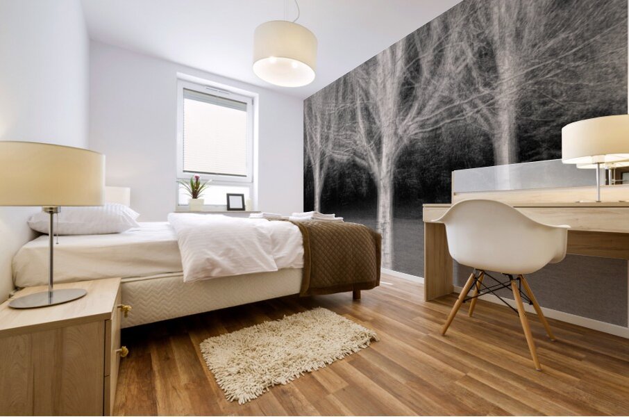 Three Trees Mural print