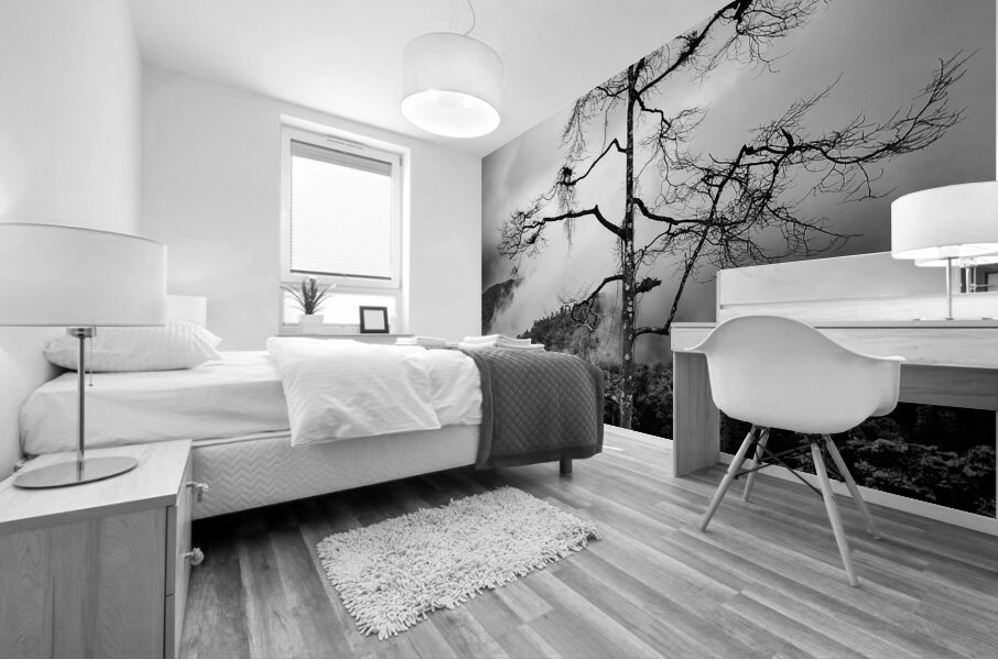 Solitary Tree Mural print