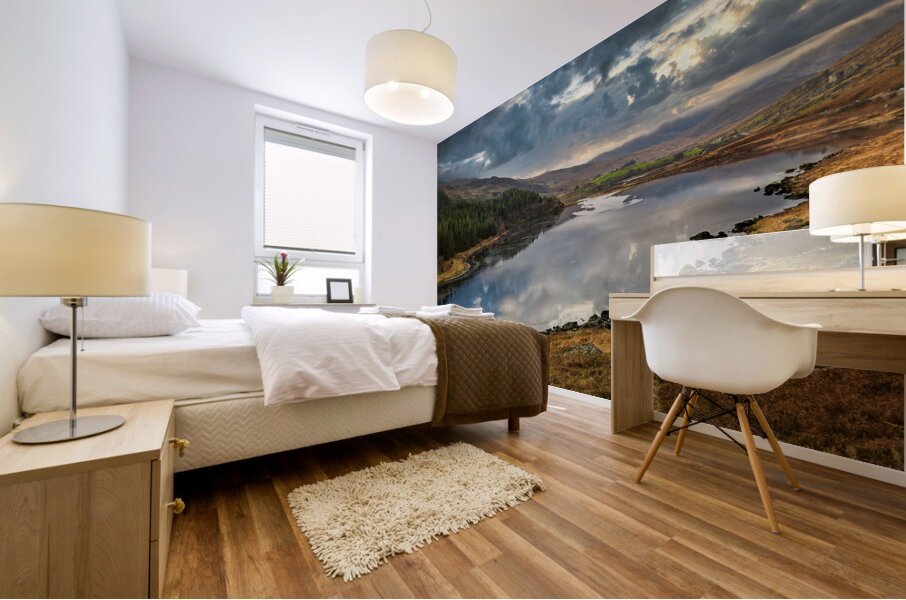 Llynnau Mymbyr Mural print