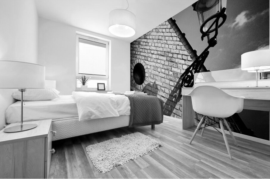 Lamp with Shadow Mural print