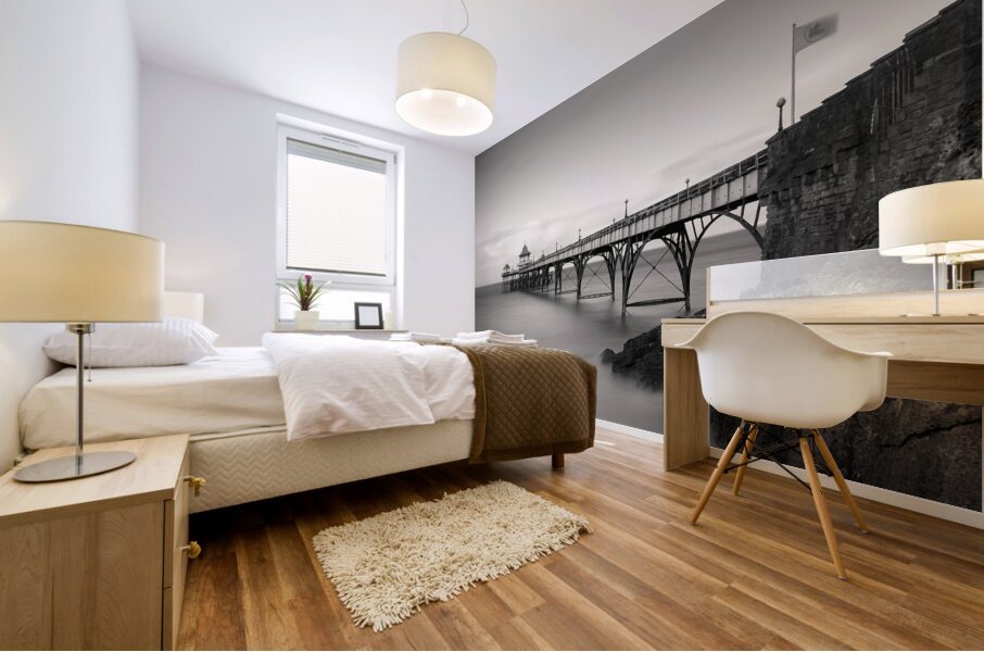 Clevedon Pier Mural print