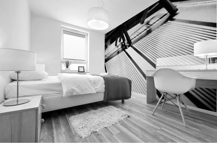 Deck Chairs Mural print