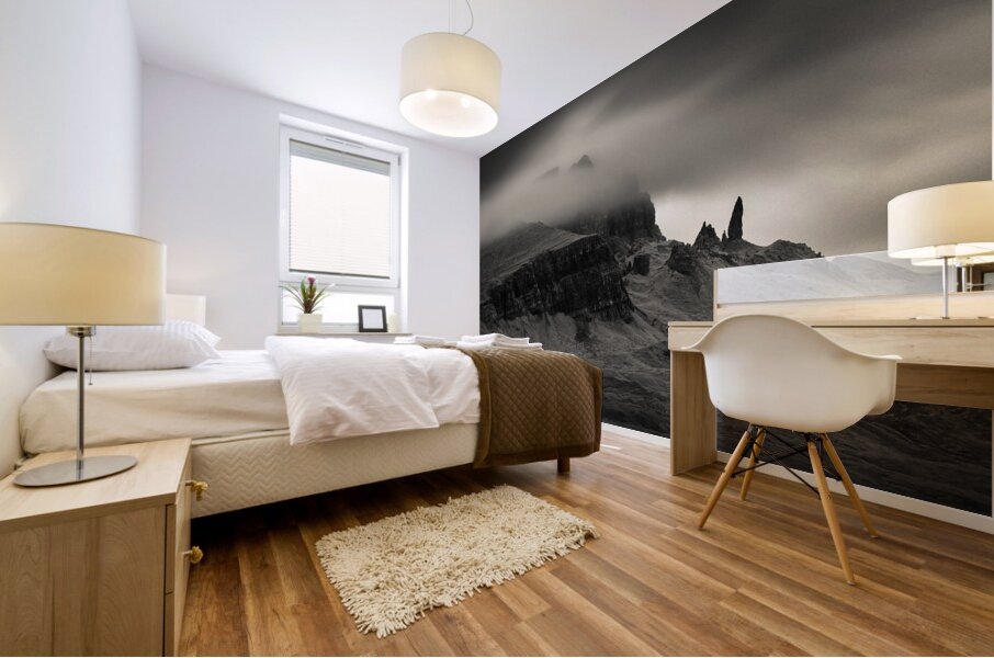 Old Man and the Storr Mural print