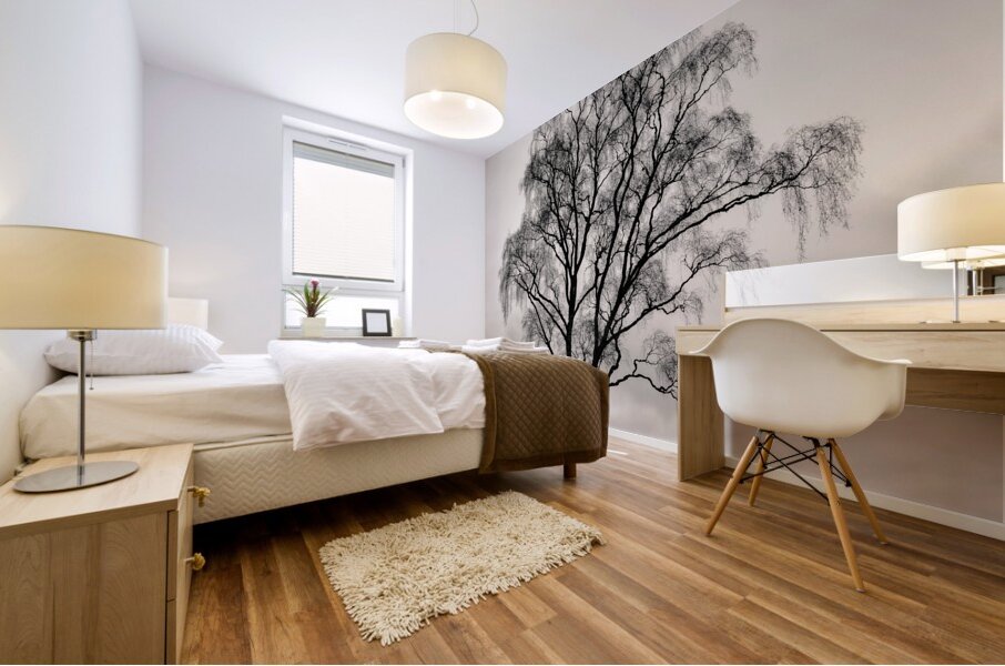 After The Leaves Have Gone Mural print