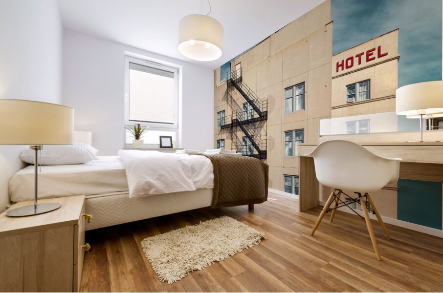 Hotel Escape Mural print