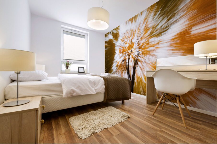 Autumn Explosion Mural print