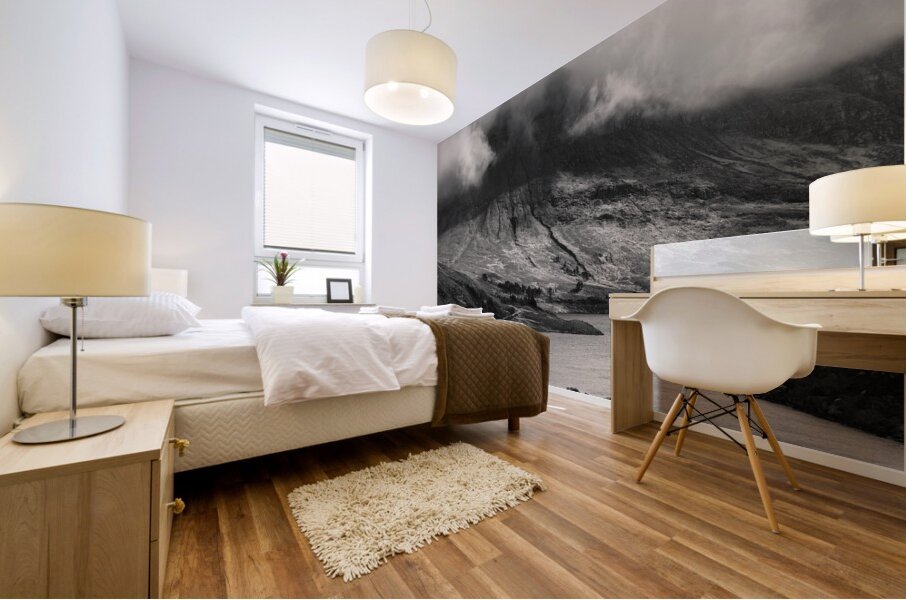 Clouds Over Cul Beag Mural print