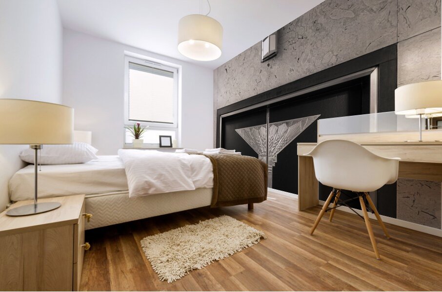 Board of Trade Elevator Mural print