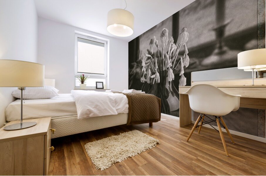 Dead Daffodils Mural print