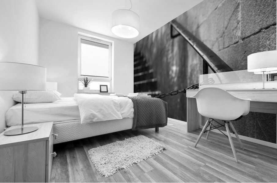 Chained Steps Mural print