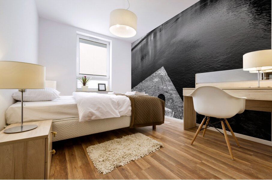 Sketching the Ponte Vecchio Mural print