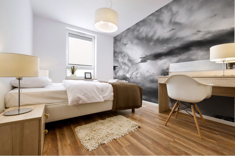 Storm over Sedona Mural print