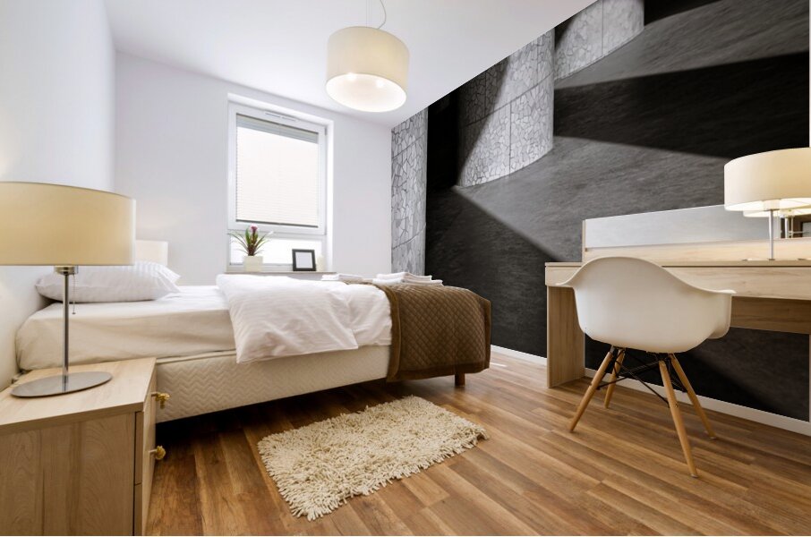 Pillars and Shadow Mural print