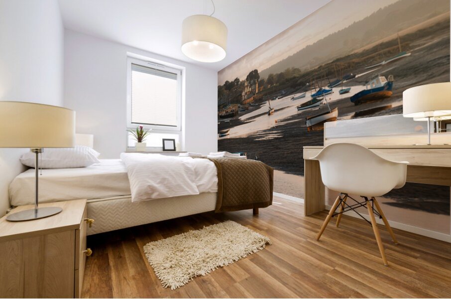 Burnham Overy Staithe Sunset Mural print