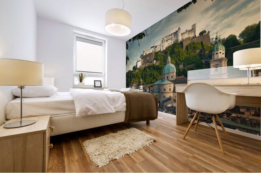 Hohensalzburg Fortress Mural print